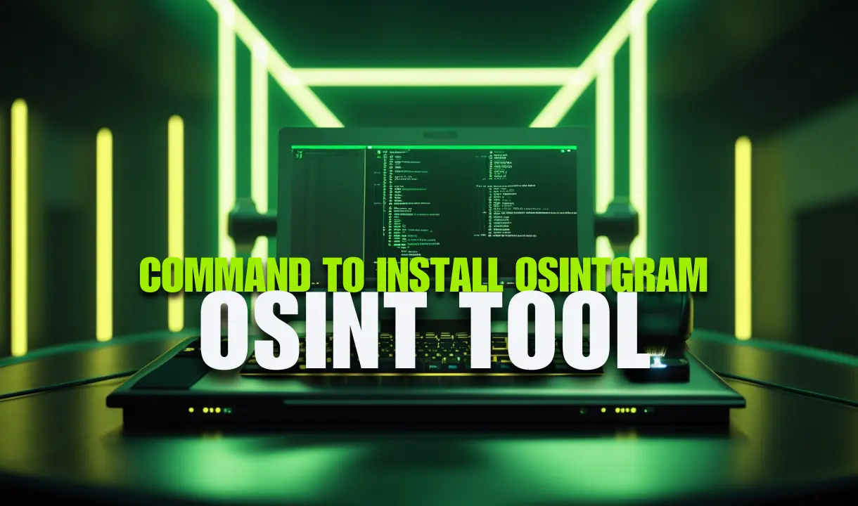 Command to install osint tool